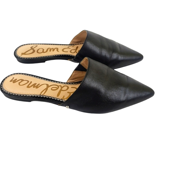 Sam Edelman Shoes - Sam Edelman Rumi Black Leather Mules 9